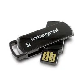 Integral INFD4GB360SEC USB flash sürücü 4 GB A tipi USB 2.0 Siyah USB Bellek