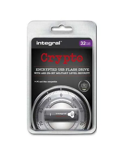 Integral INFD32GCRYPTO197 32 GB USB 2.0 Flash Bellek Thumbnail 4