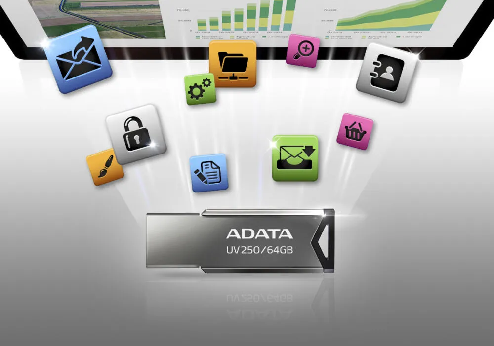 ADATA UV250 16 GB AUV250-16G-RBK USB 2.0 Flash Bellek Thumbnail 8