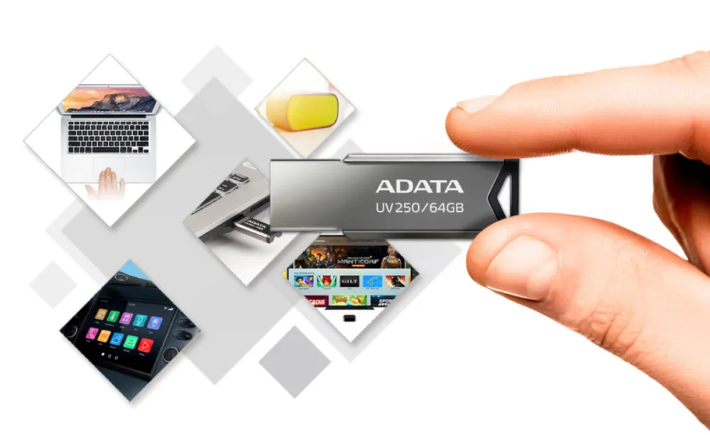 ADATA UV250 16 GB AUV250-16G-RBK USB 2.0 Flash Bellek Thumbnail 6
