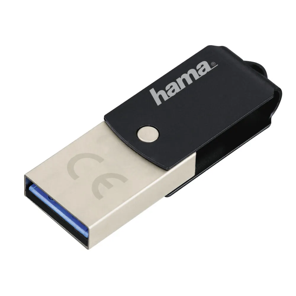 Hama C-Turn 64 GB 00181074 Type-C USB 3.2 Flash Bellek Thumbnail 2