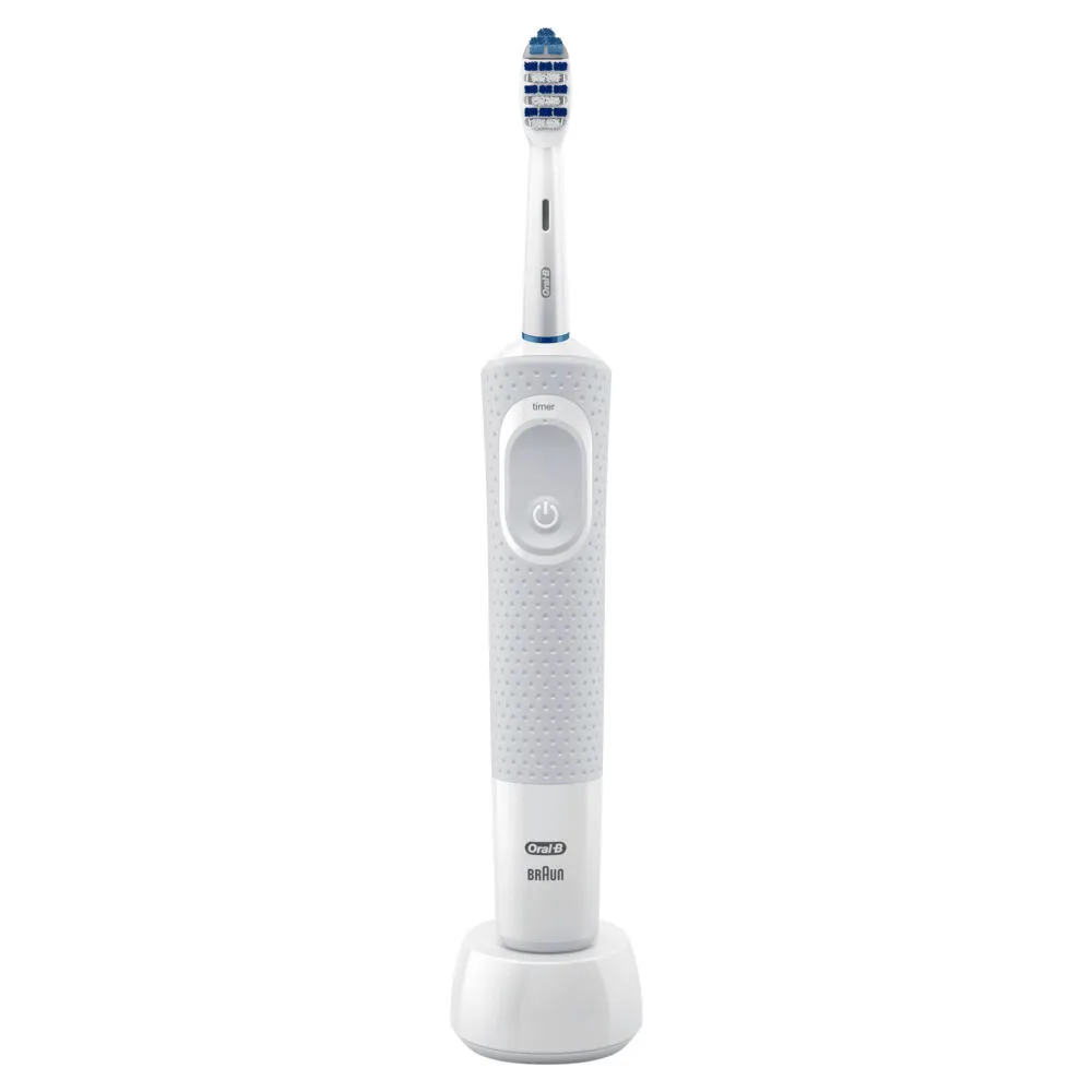 Oral-B Vitality 100 TriZone Yetişkin Döner-titreşimli diş fırçası Beyaz Şarjlı Diş Fırçaları