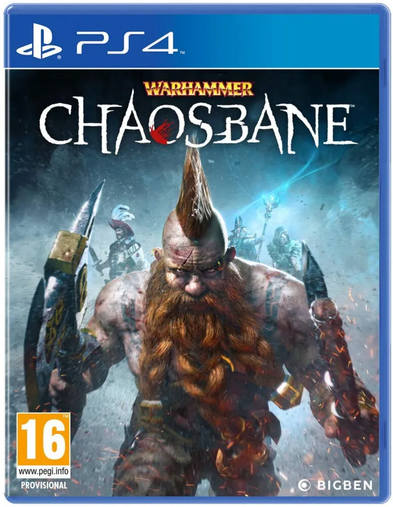 Sony Warhammer: Chaosbane standart Basitleştirilmiş Çince, Geleneksel Çince, Almanca, İngilizce, İspanyol, Fransızca, İtalyan, Lehçe, Rusça PlayStation 4 Oyun