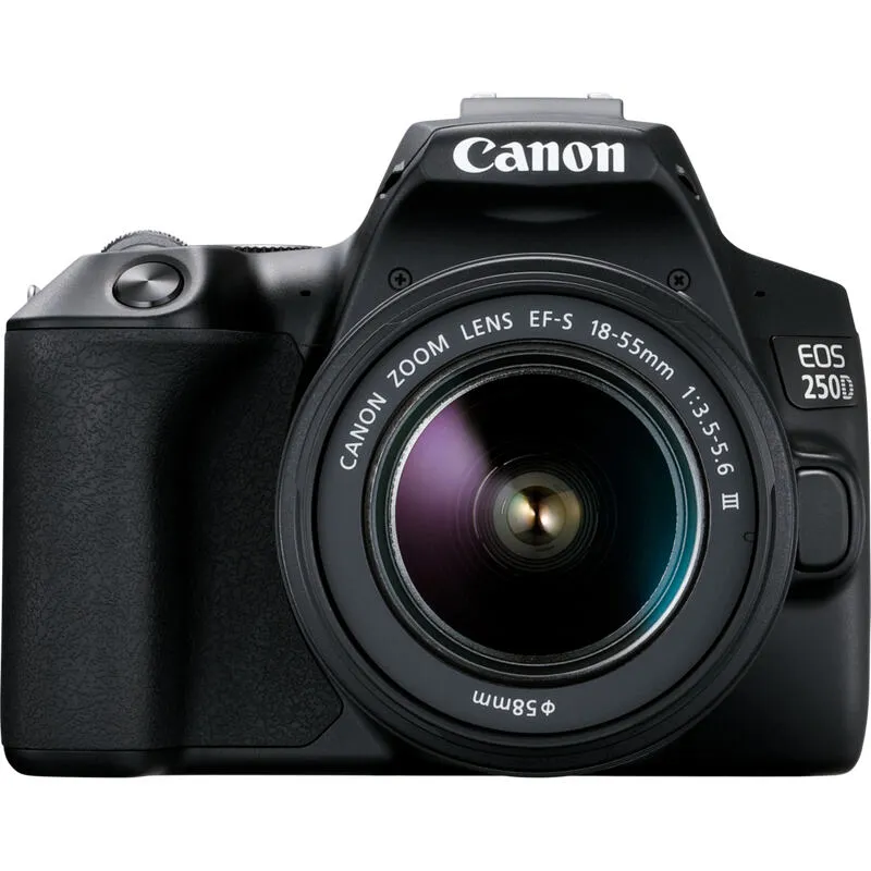 Canon 250D + EF-S 18-55mm f/3.5-5.6 III + EF 75-300mm f/4-5.6 III 3454C016 Thumbnail 1
