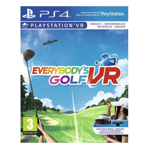 Sony Everybody's Golf VR, PS4 standart İngilizce PlayStation 4 Oyun