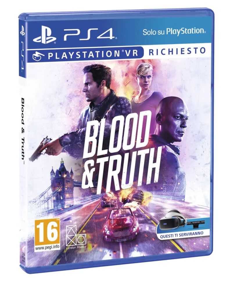 Sony Blood & Truth standart Lehçe PlayStation 4 Thumbnail 1