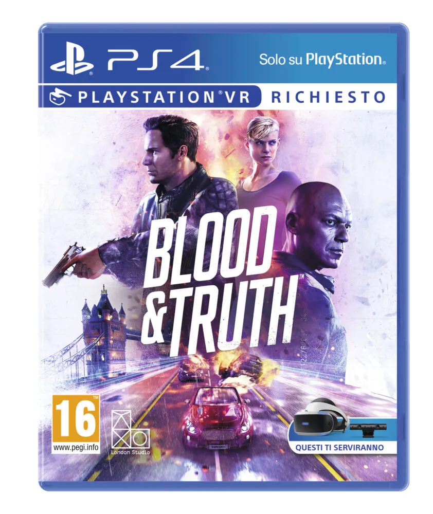 Sony Blood & Truth standart Lehçe PlayStation 4 Oyun