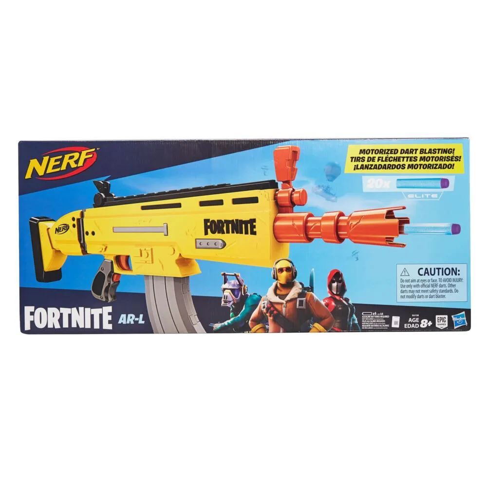 Hasbro Fortnite AR-L Nerf Elite Dart Blaster E6158EU4 Thumbnail 2