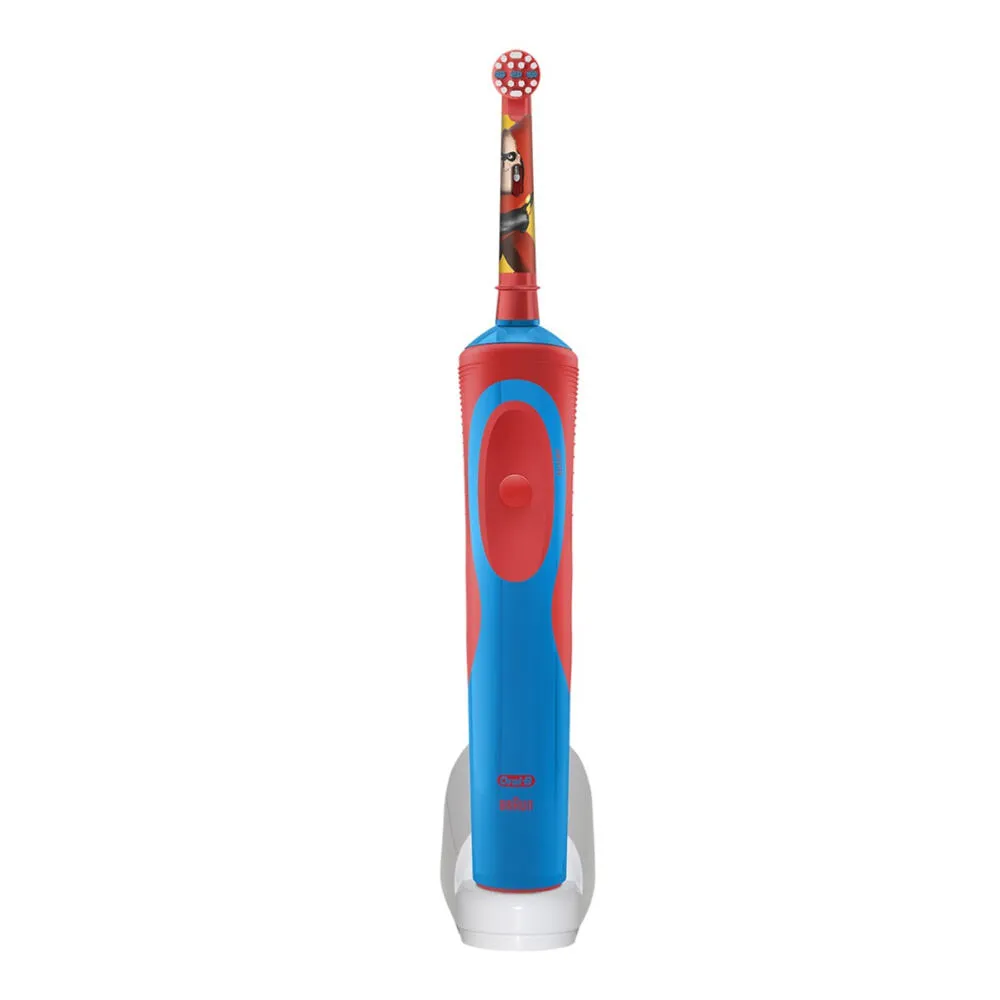 Oral-B Vitality Incredibles Çocuk Döner-titreşimli diş fırçası Mavi, Kırmızı Şarjlı Diş Fırçaları