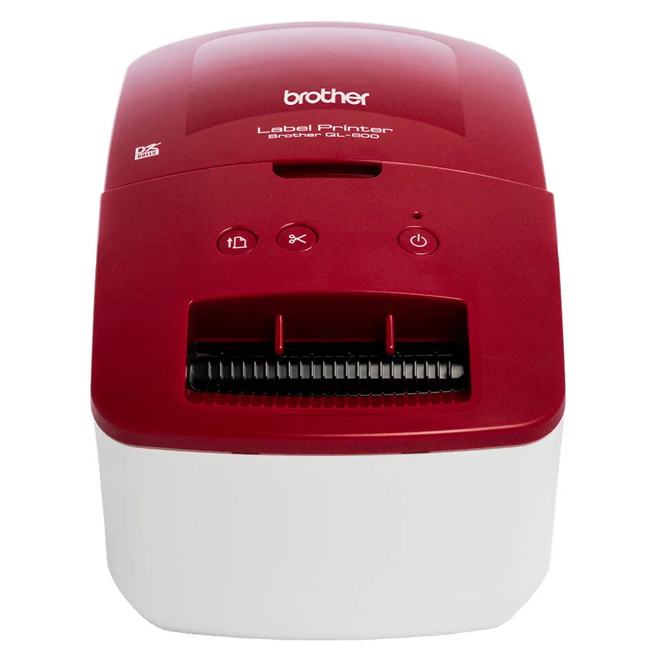 Brother QL-600R etiket yazıcı Doğrudan termal 300 x 600 DPI 71 mm/saniye Kablolu DK Barkod Yazıcı