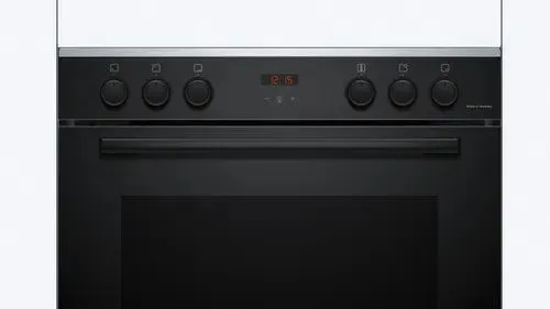 Bosch Serie 4 HEA2130B3 fırın 71 l Siyah, Paslanmaz çelik Thumbnail 4