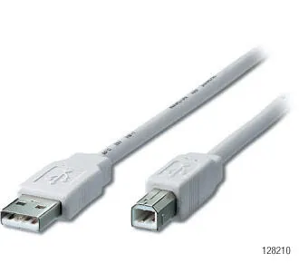 Equip USB 2.0 Cable USB kablo 5 m USB A Bej USB Cihaz