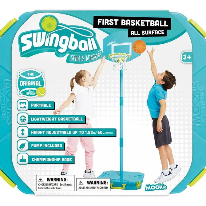 Mookie First Basketball All Surface Swingball Thumbnail 3