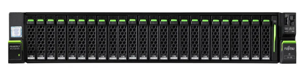 Fujitsu PRIMERGY RX2540 M5 sunucu 9,6 TB Yatay (2U) Intel® Xeon Silver 4210R 2,4 GHz 192 GB DDR4-SDRAM 800 W Serve