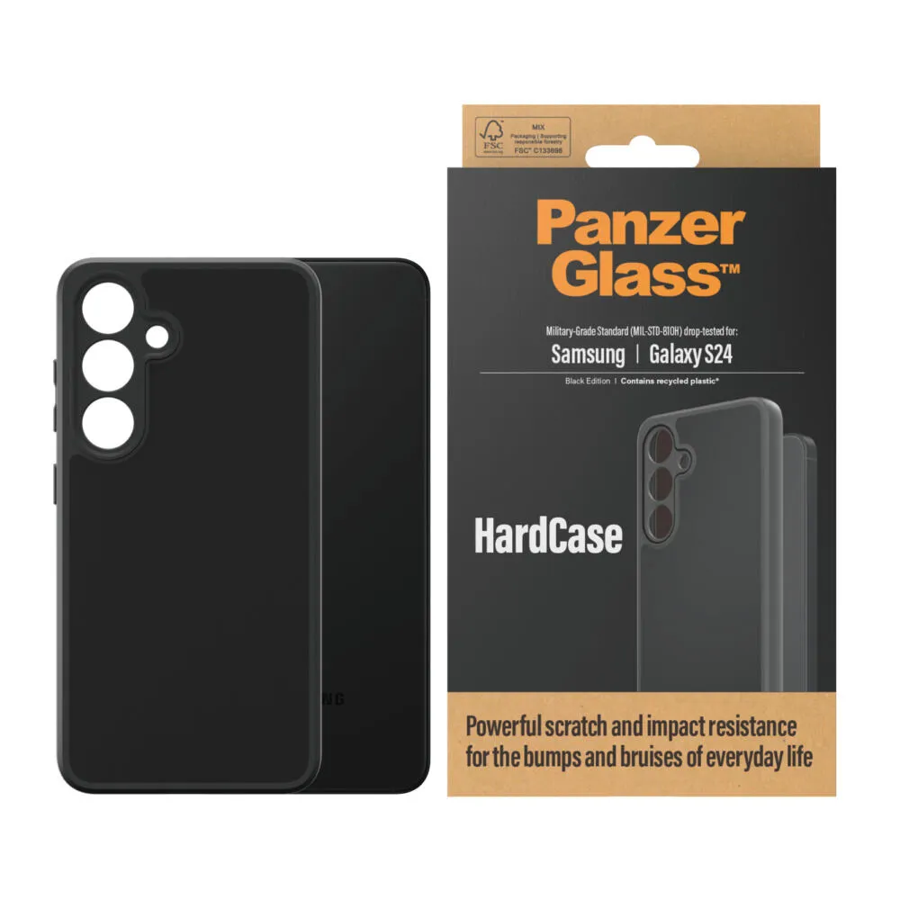 PanzerGlass® HardCase Black Samsung Galaxy S24 1219 Thumbnail 2