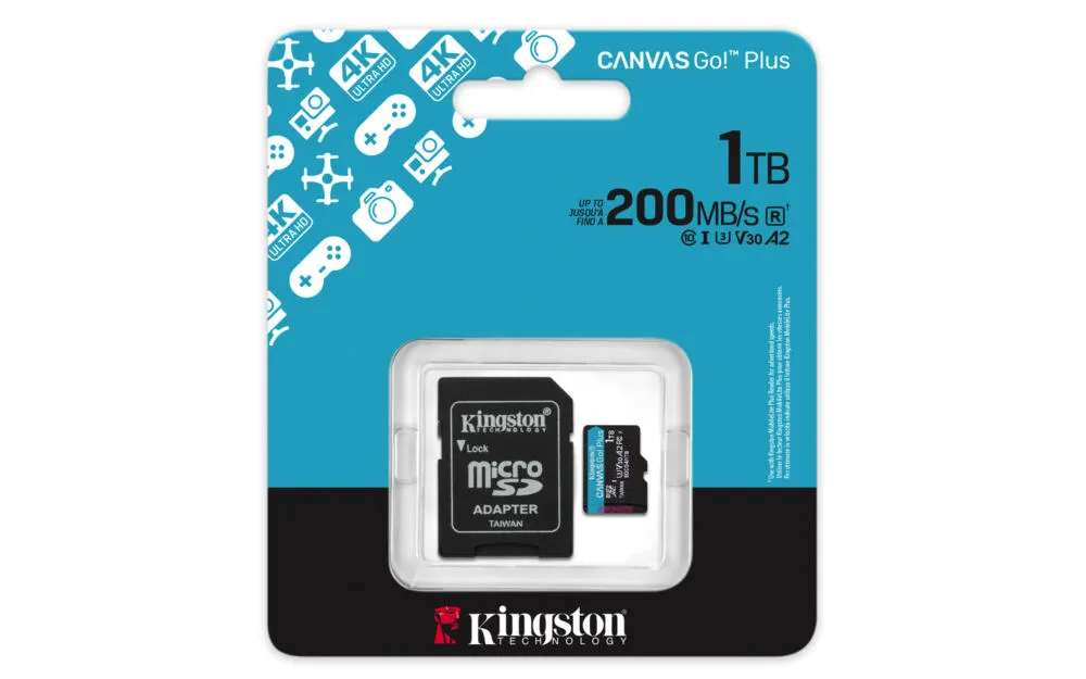 Kingston Technology Canvas Go! Plus SDCG4/1TB Thumbnail 8