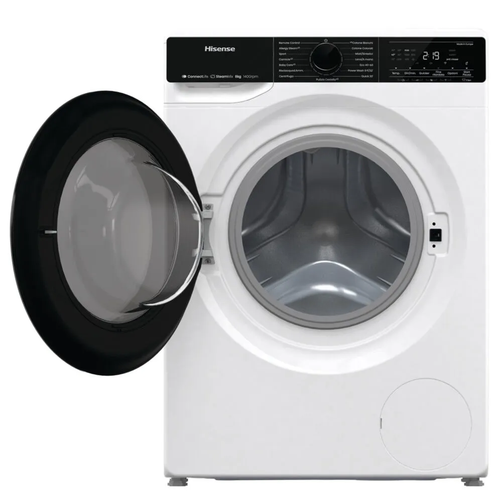 Hisense WF5V843BWSIT 8 kg 1400 Devir Çamaşır Makinesi Thumbnail 10