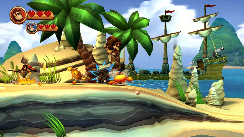 Nintendo Donkey Kong Country Returns HD 0045496512729 Thumbnail 1