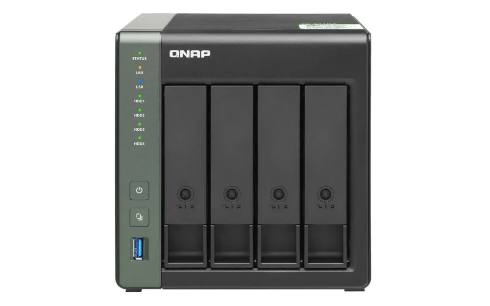 QNAP TS-431KX + 4x ST2000VN004 NAS Dikey (Tower) Annapurna Labs AL214 2 GB DDR3 8 TB HDD QNAP Turbo System Siyah