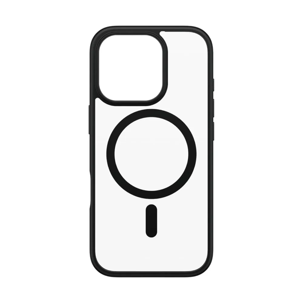 PanzerGlass® HardCase Transparent w. Black MagSafe & Frame iPhone 16 Pro 1302 Thumbnail 6