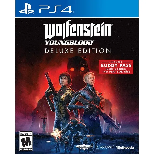 Sony Wolfenstein: Youngblood - Deluxe Edition, PS4 PlayStation 4 Oyun