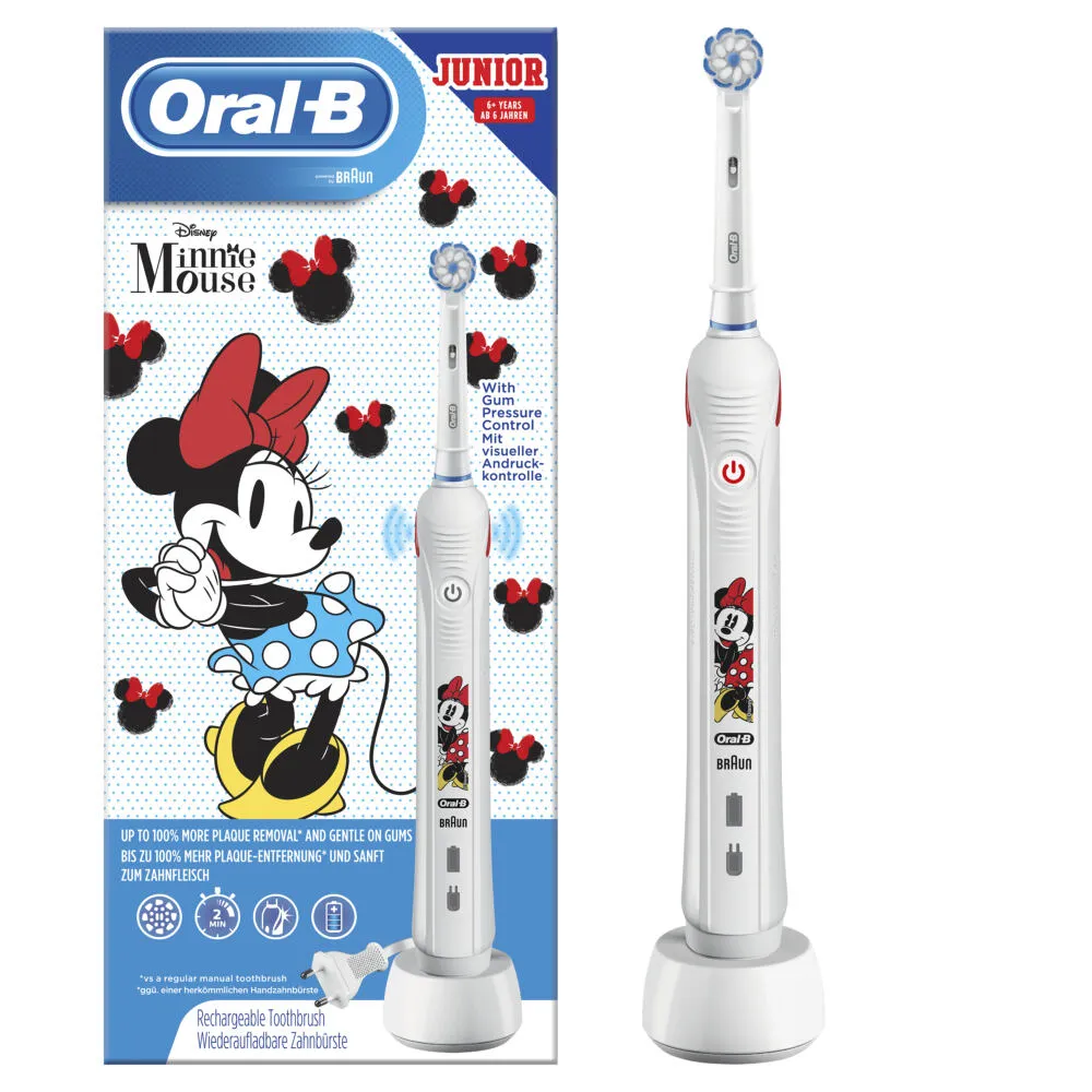 Oral-B PRO 80324587 elektrikli diş fırçası Çocuk Döner-titreşimli diş fırçası Çok renkli Şarjlı Diş Fırçaları