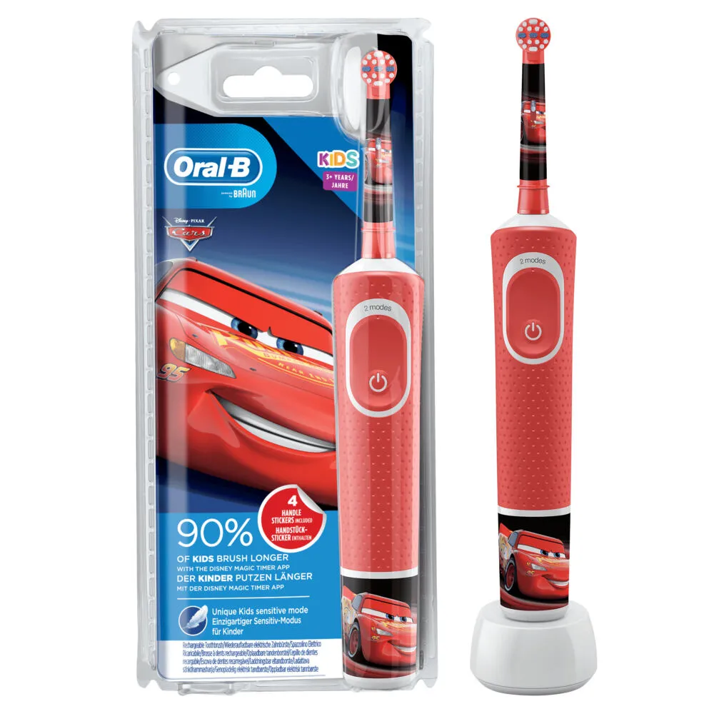 Oral-B 80324338 elektrikli diş fırçası Çocuk Kırmızı Şarjlı Diş Fırçaları