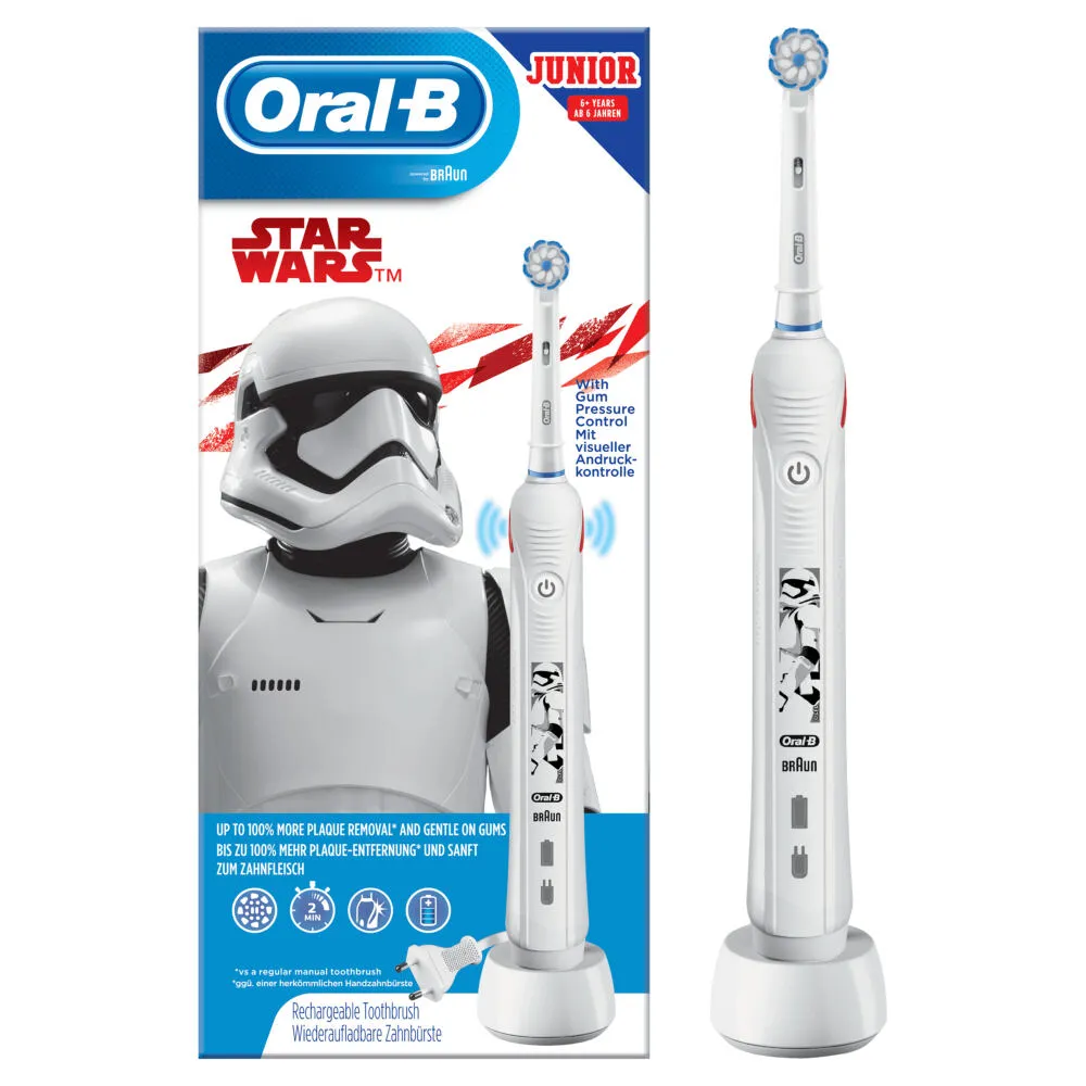 Oral-B 80324584 elektrikli diş fırçası Çocuk Beyaz Şarjlı Diş Fırçaları