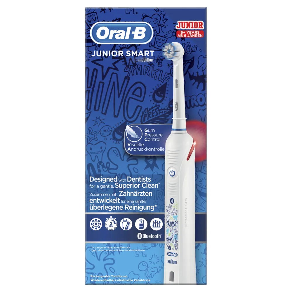 Oral-B 80324591 elektrikli diş fırçası Çocuk Siyah, Mavi Şarjlı Diş Fırçaları