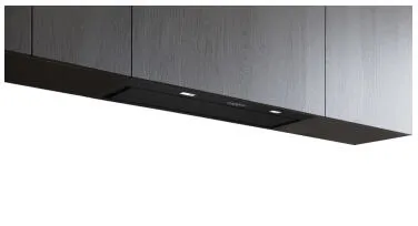 Siemens iQ700 LB88NPC60 ocak bacası Gömme Siyah 730 m³/Saat Davlumbaz ve Aspiratö
