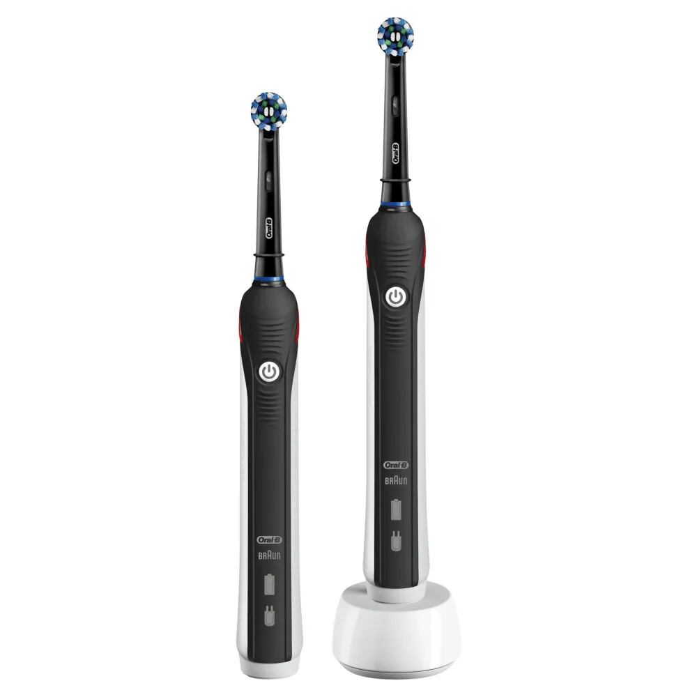 Oral-B PRO 2 2900 Yetişkin Döner-titreşimli diş fırçası Siyah Şarjlı Diş Fırçaları