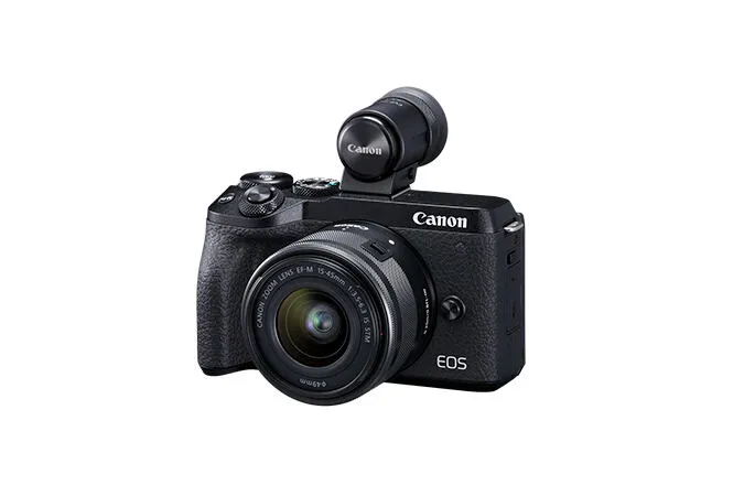 Canon M6 Mark II + EF-M15-45mm + EVF-DC2 3611C012 Thumbnail 1