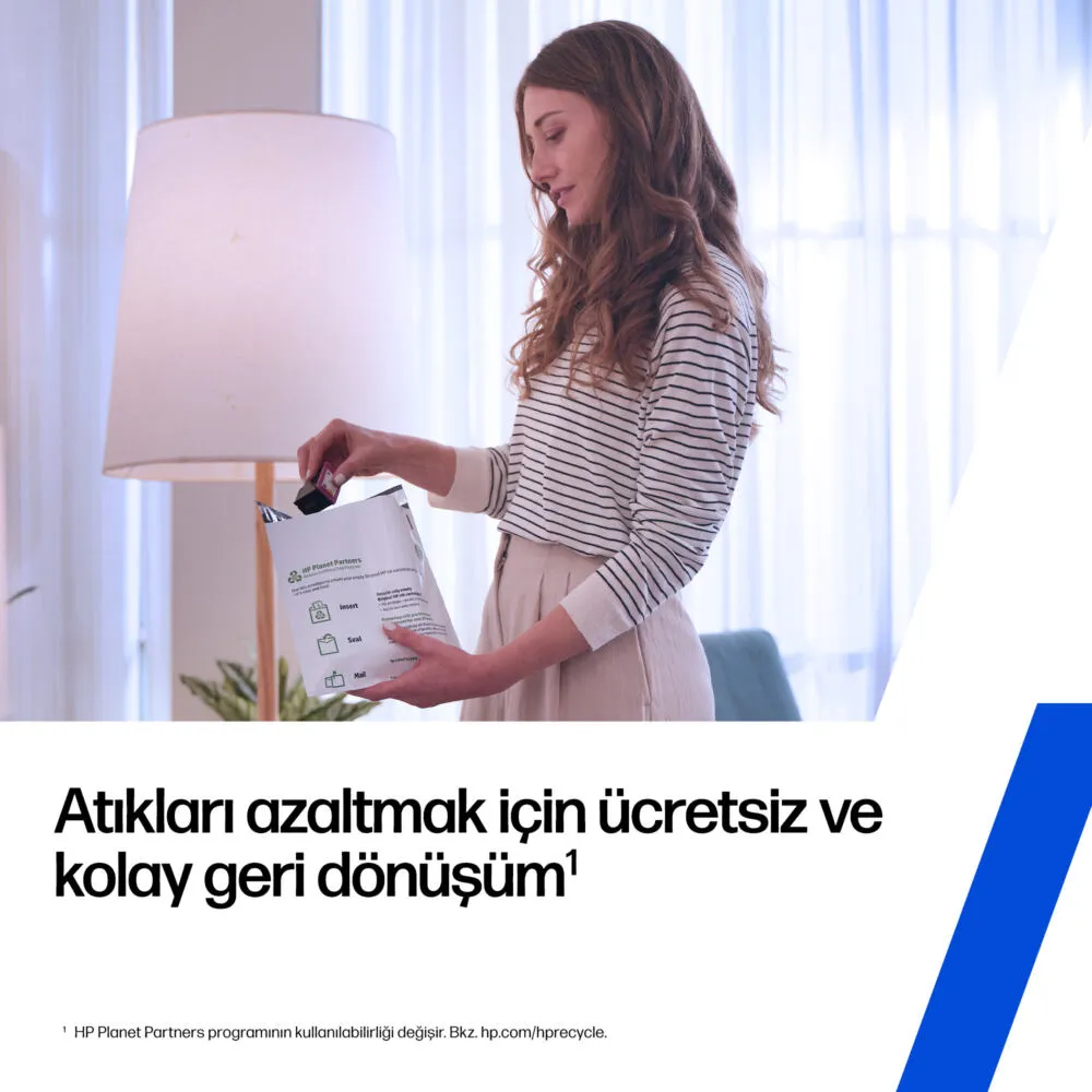 HP 654 Üç Renkli Orijinal Mürekkep Avantajlı Kartuş 7FP38UE Thumbnail 10