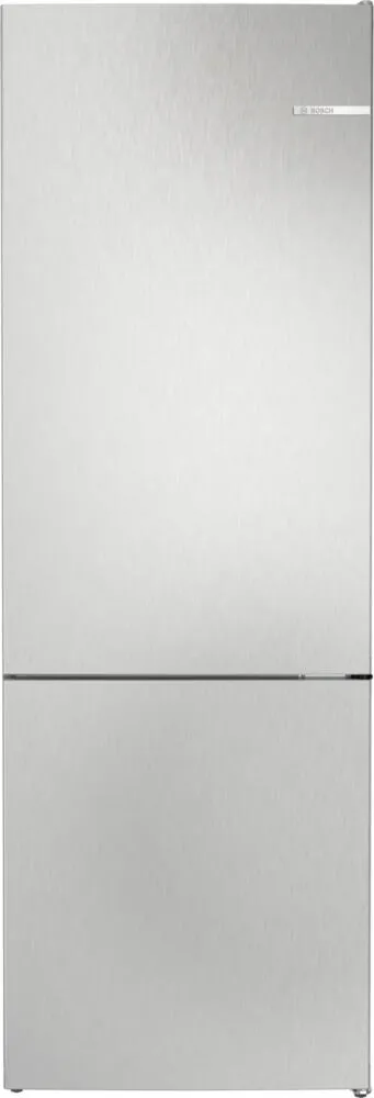 Bosch Serie 4 KGN492LDFG donduruculu buz dolabı Solo 440 l Paslanmaz çelik Buzdolabı