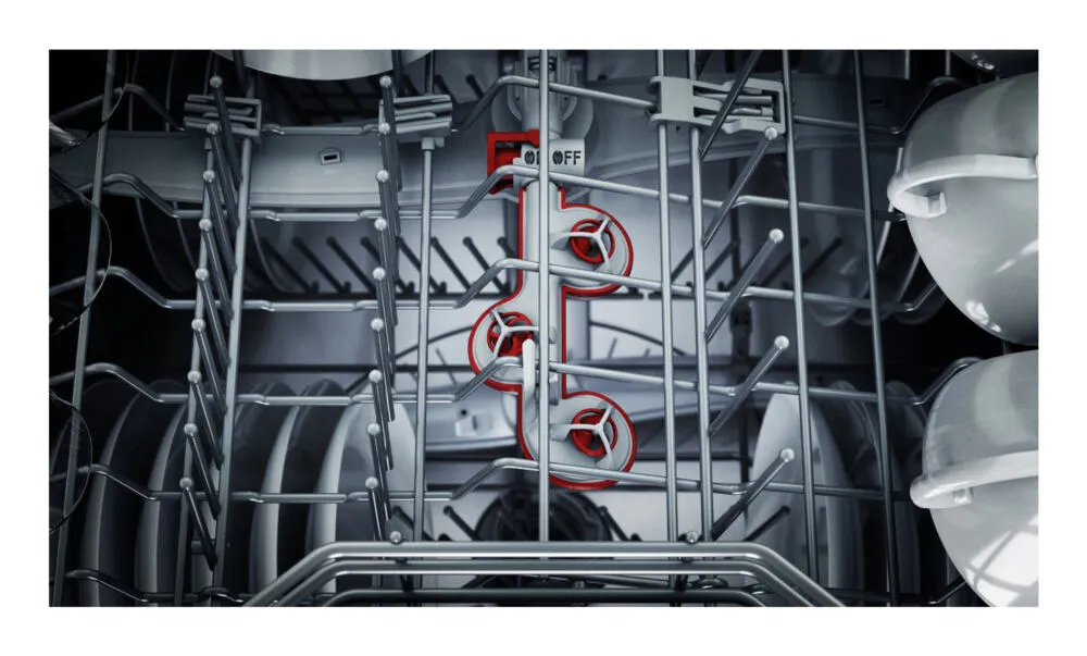 Bosch Serie 4 SMI4EBS04D bulaşık makinesi Yarı ankastre 13 kişilik Thumbnail 4