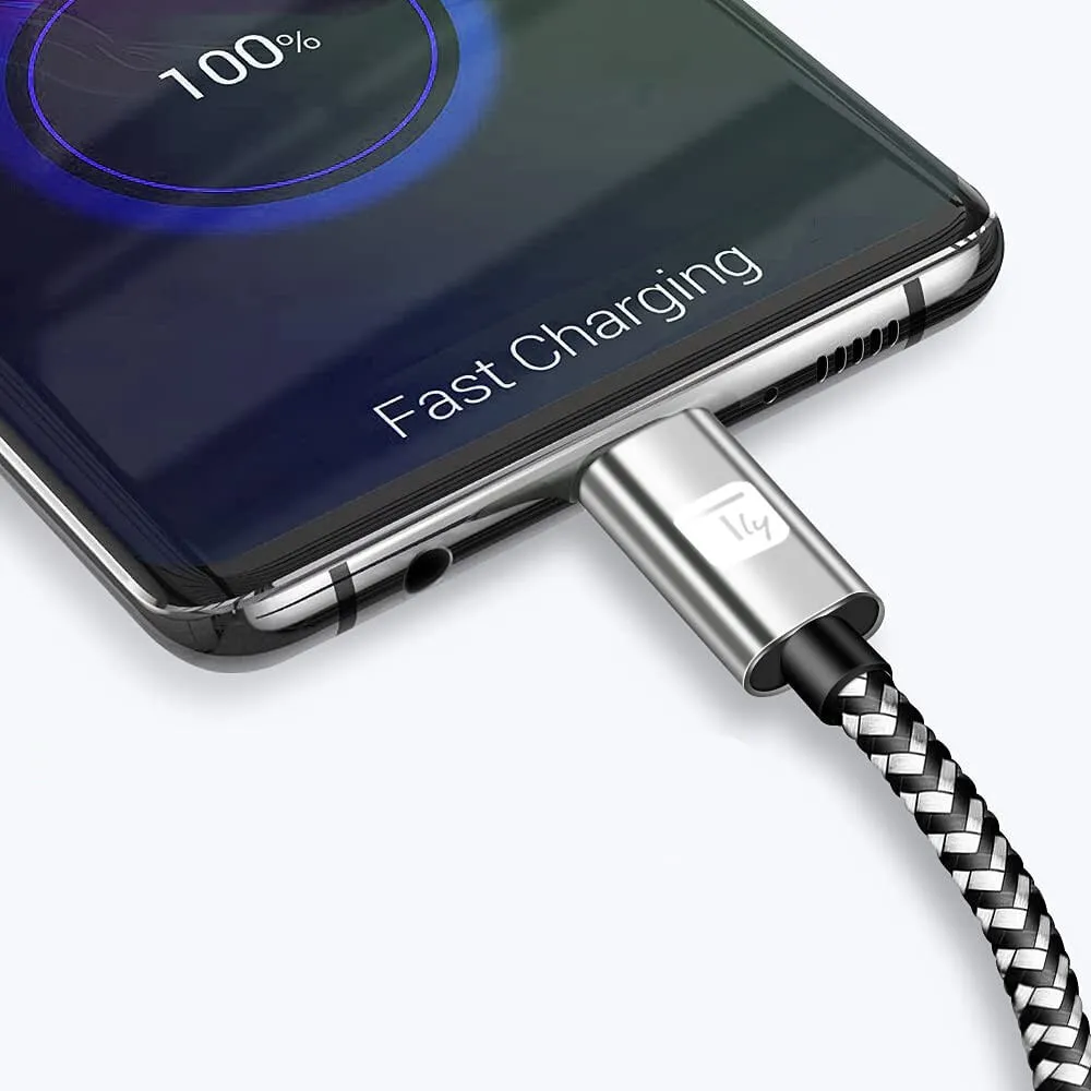Techly ICOC MU2CC-010-AL USB C to USB C (1 m) USB Kablosu Thumbnail 5
