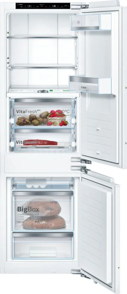 Bosch Serie 8 KIF86PFE0 donduruculu buz dolabı Ankastre 223 l Beyaz Buzdolabı