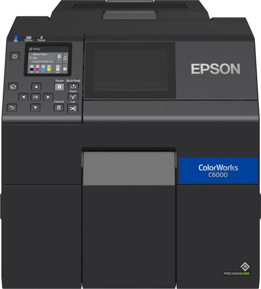 Epson ColorWorks CW-C6000Ae Barkod Yazıcı