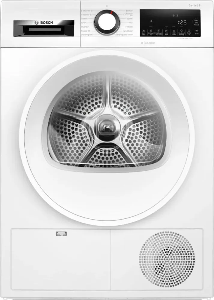 Bosch Serie 6 WQG232ALSN kurutucu Solo Önden yüklemeli 8 kg Beyaz Kurutma Makinesi