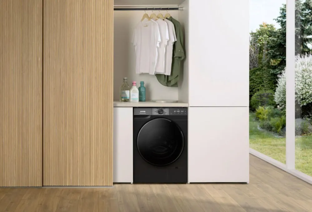 Gorenje W53G494A1P1B çamaşır makinesi Önden yüklemeli 9 kg 1400 RPM Siyah Thumbnail 7