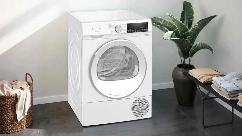 Siemens iQ500 WQ45G2D9FG kurutucu Solo Önden yüklemeli 9 kg Beyaz Thumbnail 6