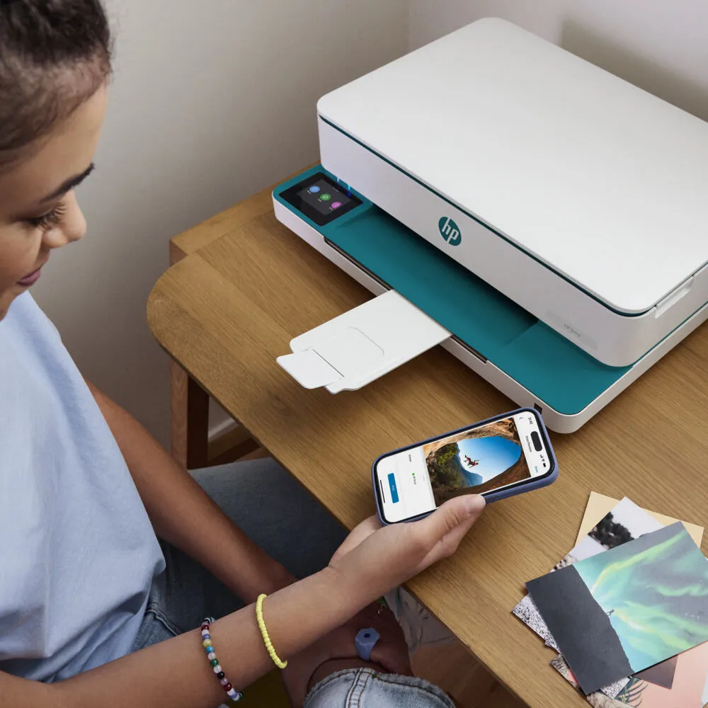 HP Envy 6122e Instant Ink Fotoğraf baskısı 714L9B Mürekkep Püskürtmeli Renkli Wi-Fi Çok Fonksiyonlu Yazıcı Thumbnail 9
