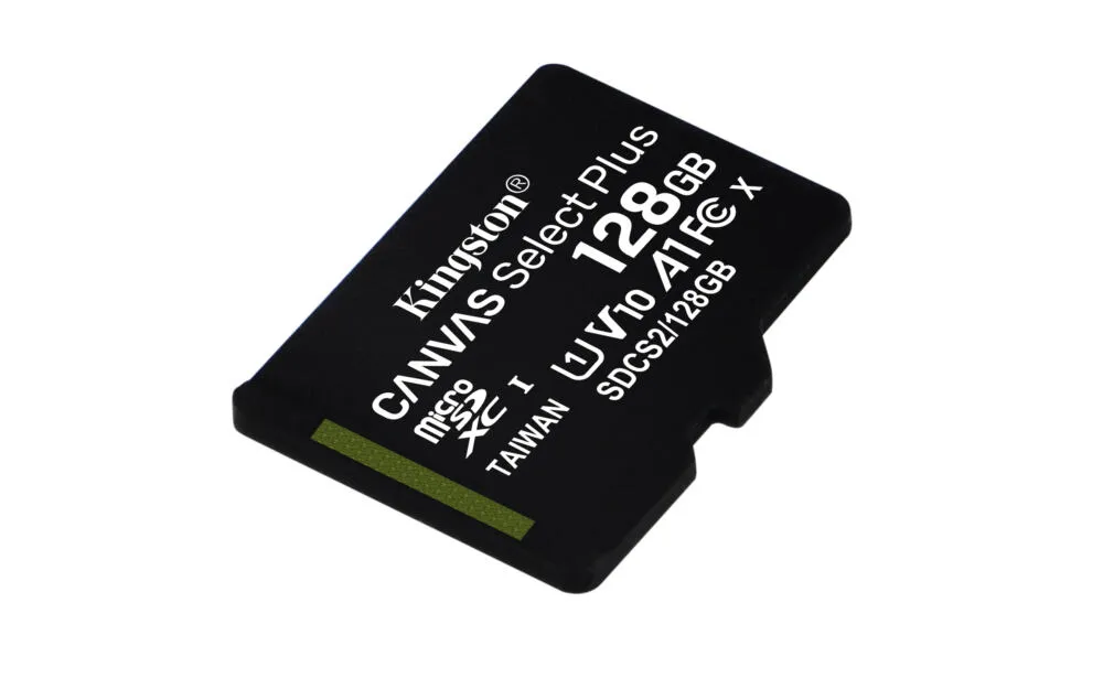 Kingston Technology Canvas Select Plus 128 GB SDCS2/128GBSP Hafıza Kartları Thumbnail 1