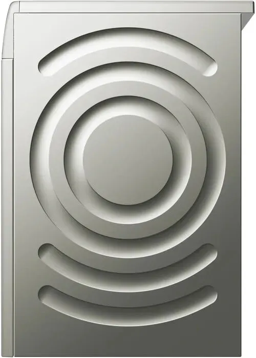 Siemens iQ500 WG46H2AXGB çamaşır makinesi Önden yüklemeli 9 kg 1600 RPM Gümüş Thumbnail 6