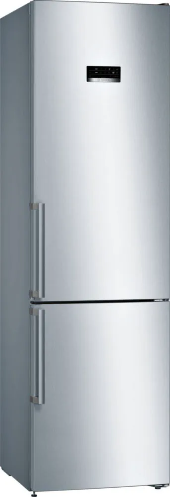 Bosch Serie 4 KGN39XL4P donduruculu buz dolabı Solo 366 l Krom Buzdolabı