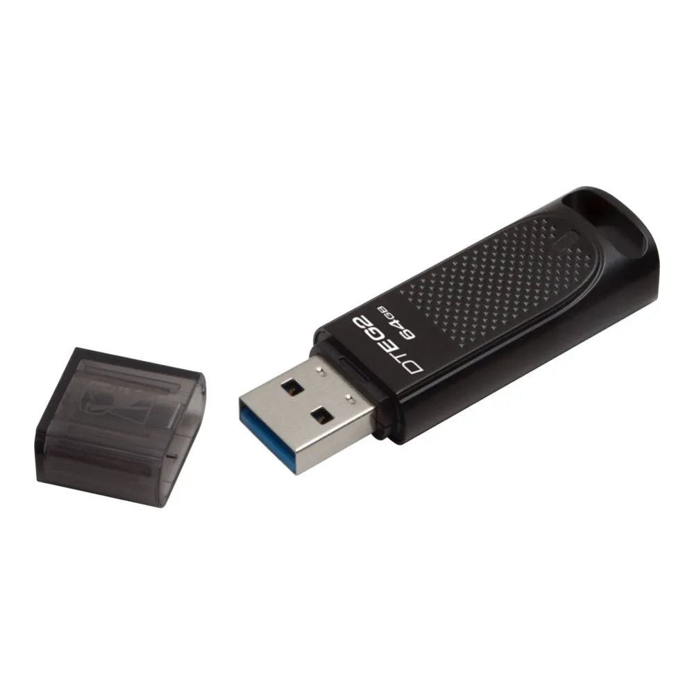 Kingston Technology Elite G2 Co-logo 64 GB DTEG2/64GBCL USB 3.2 Flash Bellek USB Flash Sürücüleri Thumbnail 2