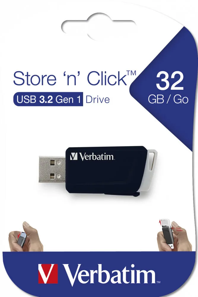Verbatim Store 'n' Click 32 GB 49307 USB 3.2 Flash Bellek Thumbnail 8
