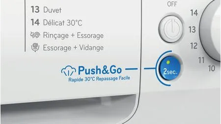 Indesit BWE 91296X WV FR 9 kg 1151 Devir Çamaşır Makinesi Thumbnail 6
