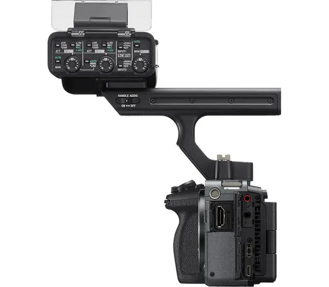 Sony α ILMEFX3A digital MILC Gövde 12,1 MP Exmor R CMOS Siyah, Gri Thumbnail 2