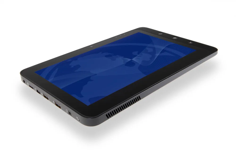 TERRA PAD 1050 Intel Atom® 32 GB 25,4 cm (10") 2 GB Windows 7 Siyah, Gümüş Tablet